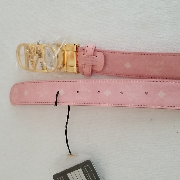 New MCM Mode Travia Visetos Reversible Belt - Picture 7 of 9